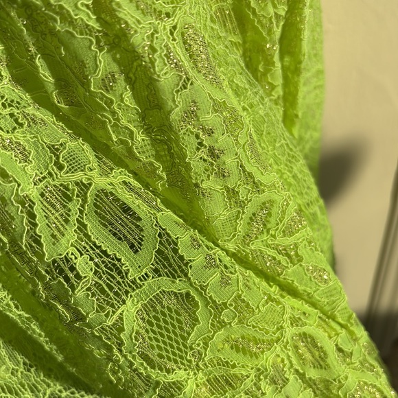 green floral dress lace free people - Picture 11 of 11